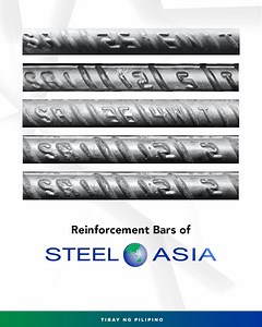 SteelAsia offers the full range of rebar grades to cater to your construction needs Watch this video to know the different types of rebars that we have. #SteelAsia #TibayNgPilipino #BuildingTheNationTogether #Rebar #Construction | SteelAsia