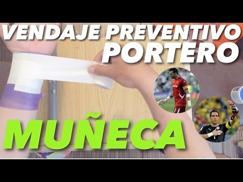 Vendaje Preventivo Muñeca (Carpo) | Para Porteros |