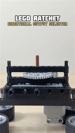 LEGO Ratchet Directional Output Selector #lego #legotechnic #mechanical #mechanism