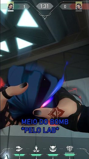 Spots fáceis de Fade na B da Bind #valorant #valorantlineups #fade #bind #viral