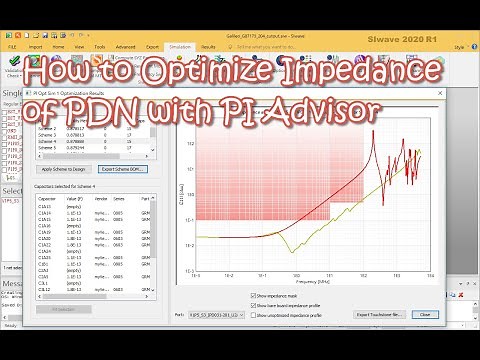 How to Optimize Impedance of PDN with PI Advisor