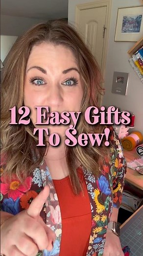 12 Easy DIY Gift Ideas! 🎁 🧵 🪡 #sewing #sewingtutorial