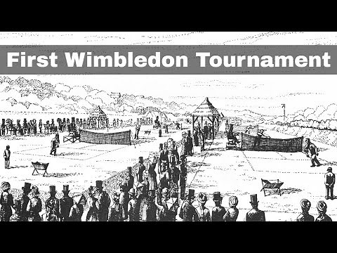 9th July 1877: Wimbledon hosts the world's first official lawn tennis tournament