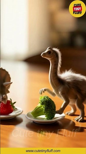 Tiny Dino 🦖 Adorable Baby Dinosaur Moments | Cute Tiny Animal Video | Cute tiny Fluff