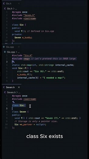 Stop Including Everything in C++ with Forward Declarations!
