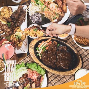 Picture this: Tender Teriyaki meat skewers, delicious garlic, and butter seafood skewers, slow-cooked beef ribs, sizzling strip loin, and many other mouth-watering dishes, all marinated and spiced with the rich flavors of Thailand. Hungry yet? Head on down to Little Bangkok on Sunday or Tuesday this week, and for just AED 96 ( 5% VAT) get ready to indulge in an amazing feast to your heart's content. #unlimitedBBQ For more information, visit www.littlebangkok.com/promotions | Little Bangkok