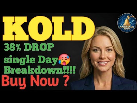 Deep Dive: Technical Analysis of KOLD's Breakdown KOLD ETF PODCAST TODAY PRICE ANALYSIS BULL CASE