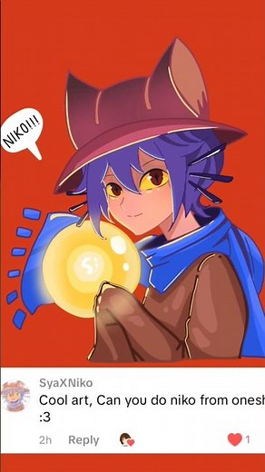 Niko from Oneshot fanart ✌️😊