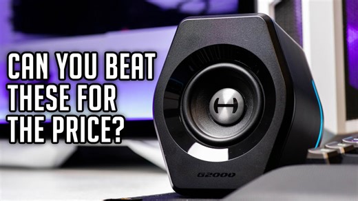 Edifier G2000 speakers review - baby sized killers!