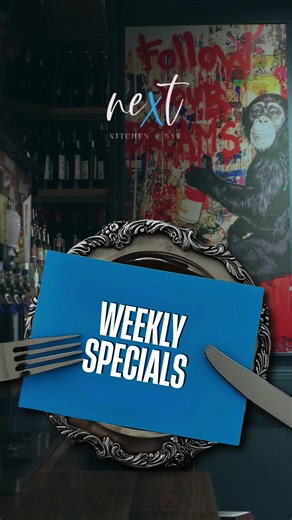 Next • Kitchen & Bar on Instagram: "WEEKLY SPECIALS at NEXT Kick off the week with 𝗞𝗶𝗱𝘀 𝗘𝗮𝘁 𝗙𝗿𝗲𝗲, load up on 𝗔𝗹𝗹 𝗬𝗼𝘂 𝗖𝗮𝗻 𝗘𝗮𝘁 𝗧𝗮𝗰𝗼𝘀, enjoy a $𝟭𝟮 𝗦𝗺𝗮𝘀𝗵 𝗕𝘂𝗿𝗴𝗲𝗿, savour 𝗔𝗹𝗹 𝗬𝗼𝘂 𝗖𝗮𝗻 𝗘𝗮𝘁 𝗧𝗮𝗽𝗮𝘀, and finish strong with 𝗔𝗹𝗹 𝗬𝗼𝘂 𝗖𝗮𝗻 𝗘𝗮𝘁 𝗕𝗿𝘂𝗻𝗰𝗵 on Sunday! There’s something delicious happening every day at NEXT."