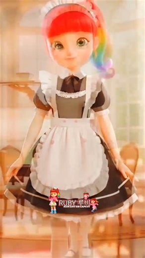 Rainbow Ruby skin Maid #ai #rainbow #edit #story
