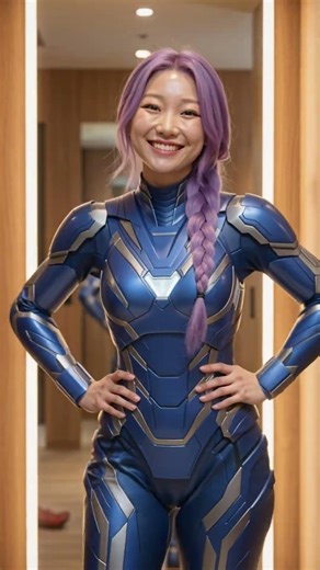 KPOP Hunters Superhero Costume Challenge #shorts #kpop #kpophunters #challenge #rumi #funny