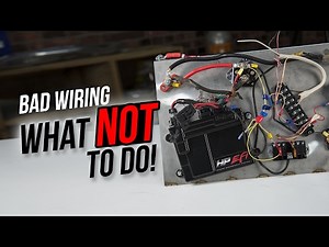 Bad Wiring - What Not To Do