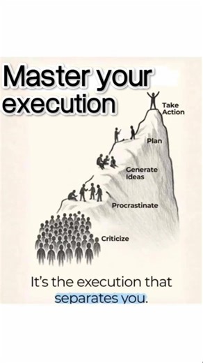 📈master your execution 😒 #selfgrowth #growthmindset #selfimprovement #motivation
