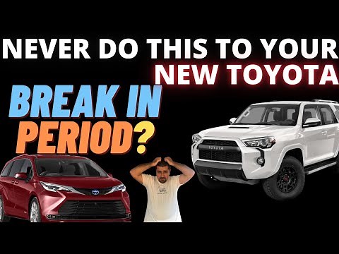 Never do THIS to your New Toyota and Toyota Hybrid