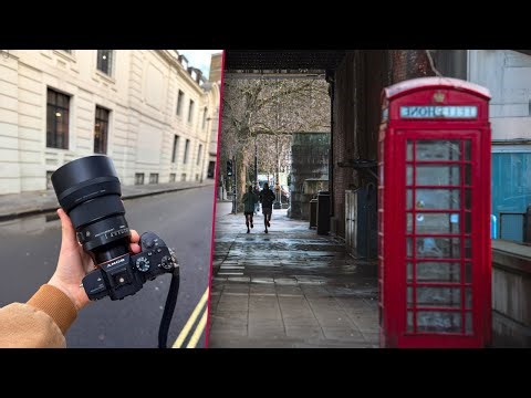 17 Minutes of Relaxing 85mm Street Photography (4K POV)