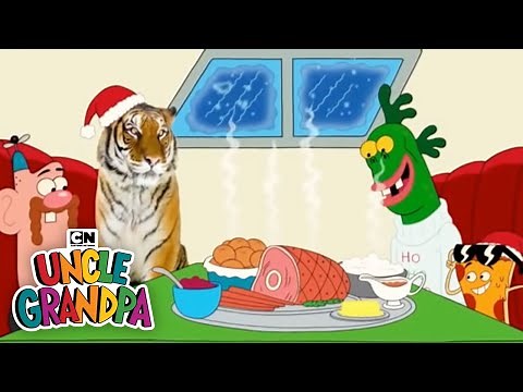 Christmas Eve Feast | Uncle Grandpa | Cartoon Network