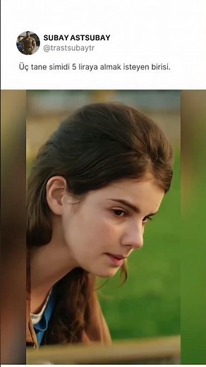 Üç tane simide 5 lira.