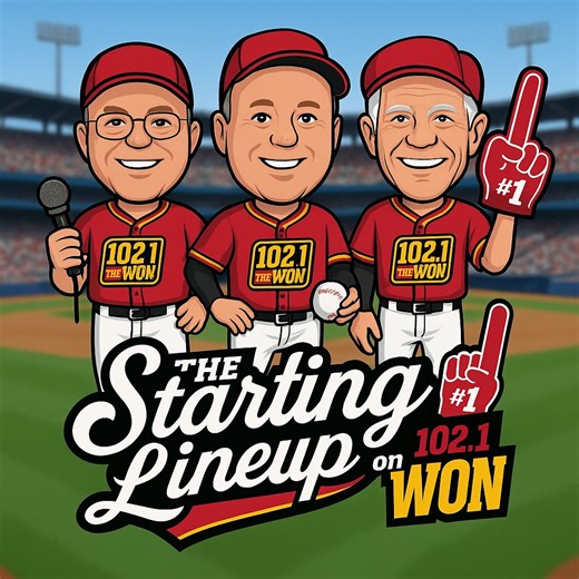 Ned Reynolds, Art Hains, and Scott Puryear announce new sports show