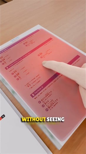 Why Japanese Students Use Red Paper while Studying 🤯 #fbreels #positivevibes #fblifestyle | Viral Side