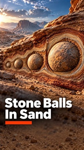 Why Stone Spheres Grow Round Inside Rock