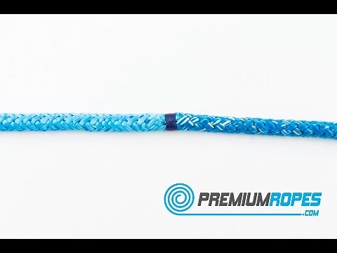 5.2 How to make an end-to-end splice of two single braid ropes