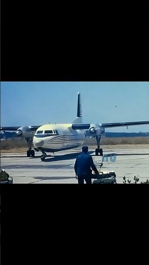 FOKKER F-27 Friendship, Turkish Airlines, Mid-1960s, 8mm Film