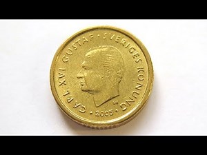 10 Swedish Krona Coin :: Sweden 2005