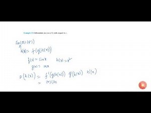 NCERT | Class XII | CONTINUITY AND DIFFERENTIABILITY | Solved Examples | Question No. 23