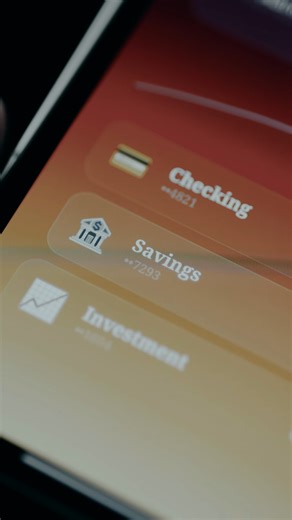 Person Taps Savings Account Type From Mobile Stock Footage SBV-354250972 - Storyblocks