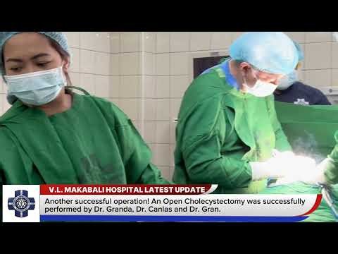 An Open Cholecystectomy was successfully performed by Dr. Granda, Dr. Canlas and Dr. Gran