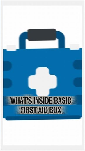 What's inside the Basic First Aid Box? #firstaid #firstaidkit #pharmacy #fypp