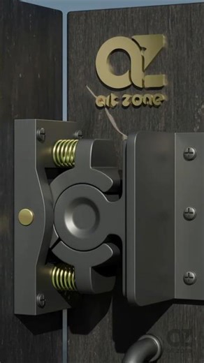 Smart Metal Gate Lock with Solid Build for sliding gates