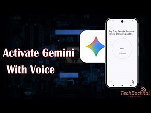 How To Activate Gemini With Voice (2026) STEP BY STEP