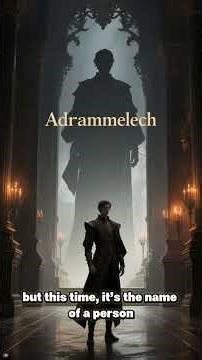 KEY WORD ADRAMMELECH in the Bible #adrammelech #viral #bible #shortvideo