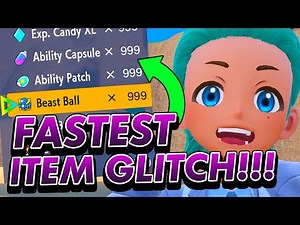 NEW! FASTEST UNLIMITED ITEM DUPLICATION GLITCH in Pokemon Scarlet and Violet V1.0.1