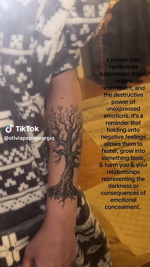 Understanding the Poison Tree Tattoo Meaning