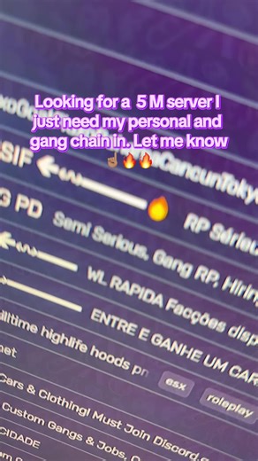 Finding the Right 5M Server for GTA RP