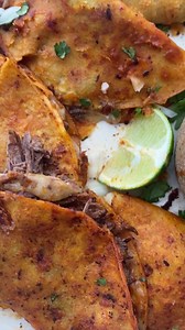 These birria tacos are packed full of flavor! Recipe: https://therecipecritic.com/instant-pot-birria-tacos/ | Tried and True Recipes