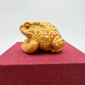 Hand Carved Wood Toad Ornament,handmade Lucky Frog Toad Sculpture Figurine,wooden Carved Frog Statue for Office Desk Study Home Decor - Etsy
