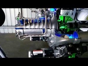 Allison 250 Engine Cutaway Full Start