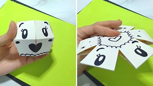 DIY BOOMF Wild Card Template | Paper Pop-up Toy - Joy in Crafting