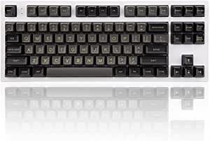 ABS Double Shot 172 Keys Custom Keycaps Set - SA Profile for US ANSI & UK ISO Layout with Cherry MX Gateron Kailh Box TTC Switches Mechanical Keyboards (MG Dusk)