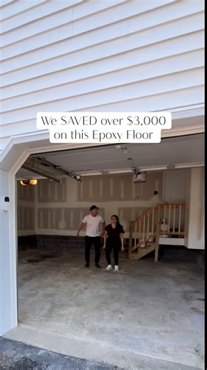 We were quoted over $4,000 for an epoxy floor for our garage..the cost to do it your self for a 2 car garage is $700.. I promise the hardest part is cleaning out your garage which you have to do either way. The kit we bought has everything you need so it really makes it fool proof. We also have a discount code for 5% off for you guys..just use the link below! Let me know what questions you have! Link: https://armorpoxy.com/?aff=creatingacasa Discount : CREATINGACASA-5 #epoxyfloor #garageepoxy | 