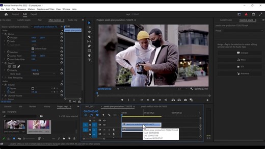 How To Change Video resolution size in premiere pro