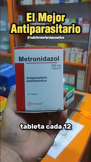 How to take metronidazole for deworming. #health #medicine #pharmacy #pharmacology #didyouknow