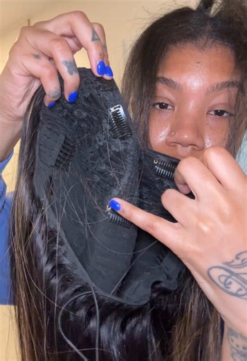 26 inch highlighted V part wig from @Tahikie Hair Shop ❤️‍🔥 #lazygirlhairstyles #vpartwig