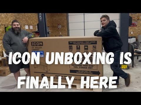 Icon 73” Roll Cab Unboxing