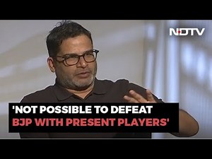 'Possible To Defeat BJP In 2024 But...': Prashant Kishor To NDTV