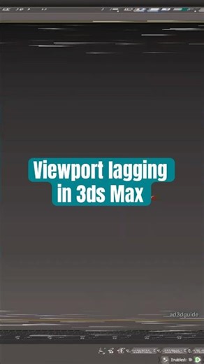 Viewport lagging? Imported a model and 3ds Max stopped working? #3dsmaxtutorial #3dsmaxcorona
